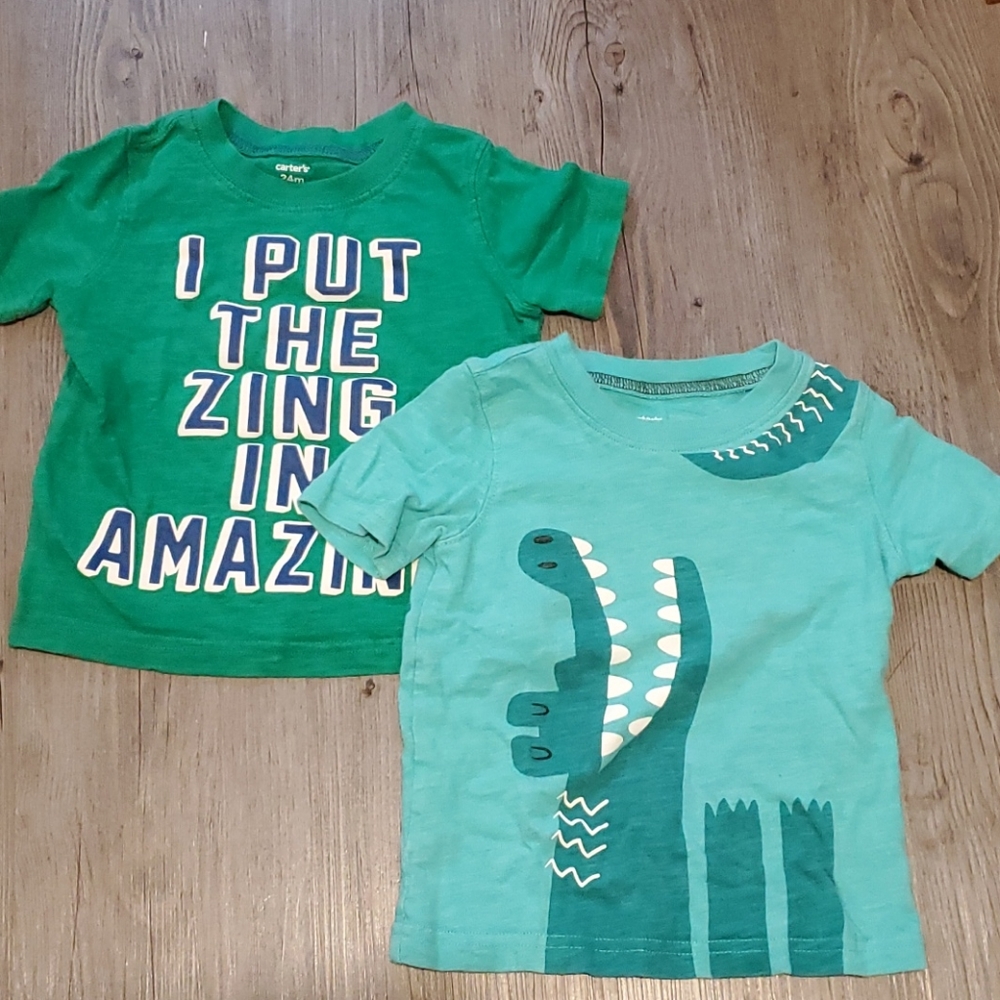 💚 Carter's  | Toddler T-Shirt Bundle | 24M